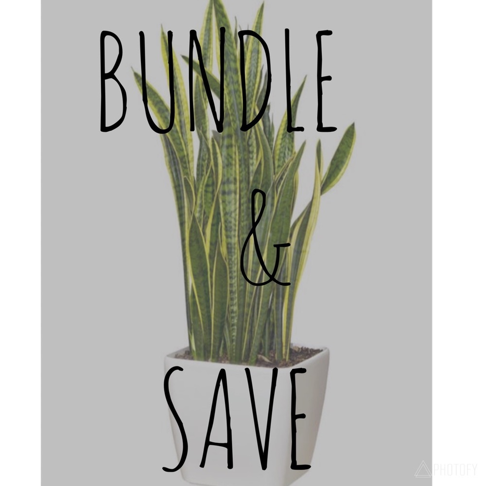 BUNDLE & SAVE